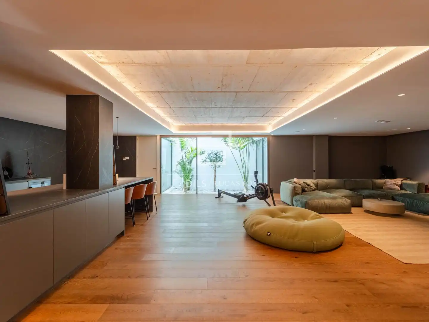 Sala de estar de Casa o chalet en venta en Godella con Aire acondicionado, Calefacción y Jardín privado