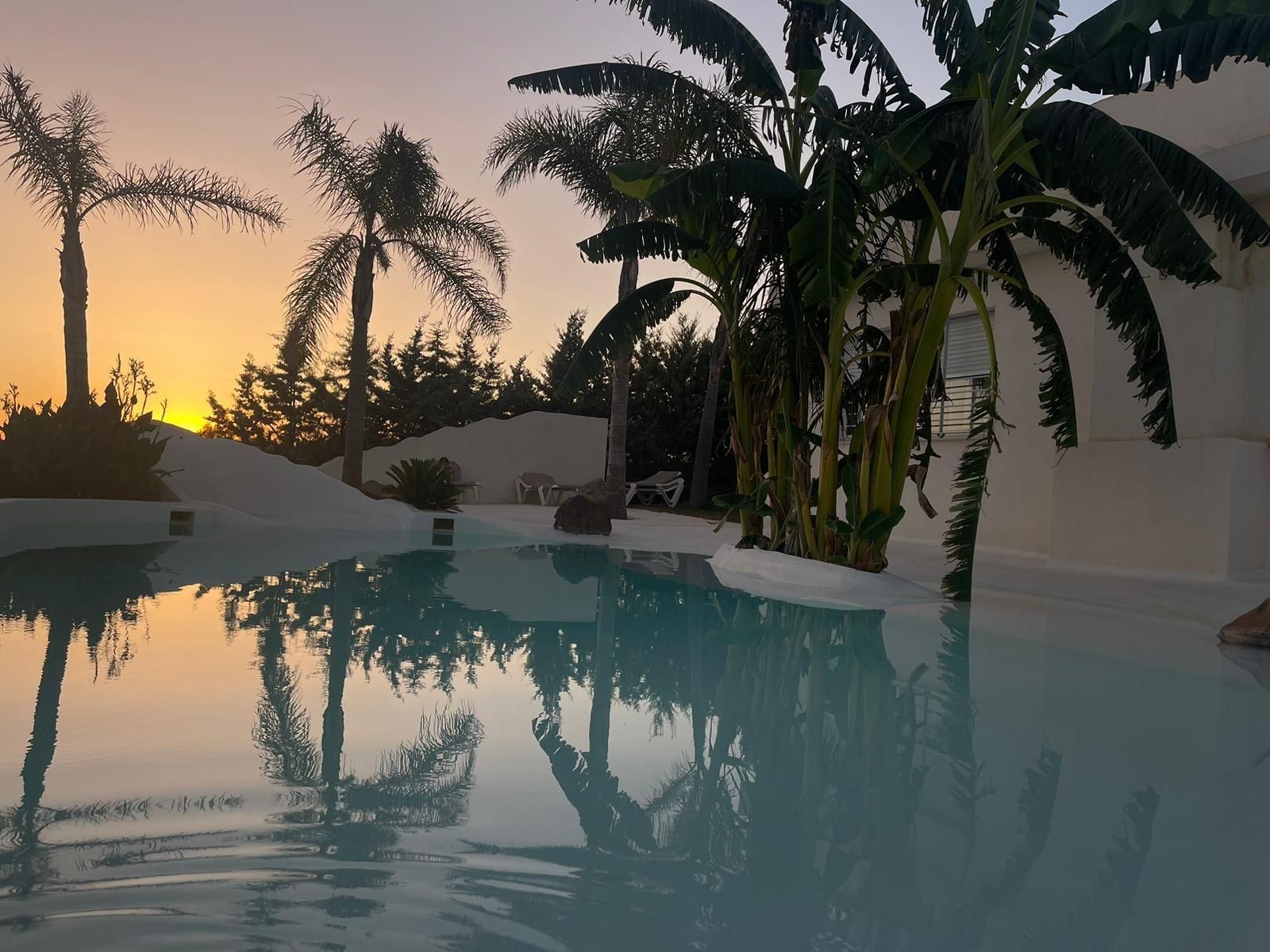 Swimming pool of House or chalet for sale in Los Santos de Maimona  with Air Conditioner, Heating and Storage room