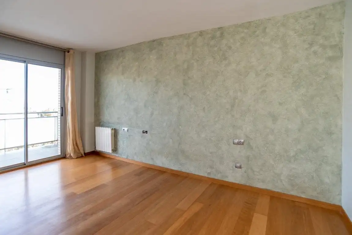 Schlafzimmer von Wohnung zum Verkauf in Badalona mit Heizung, Parkett und Terrasse