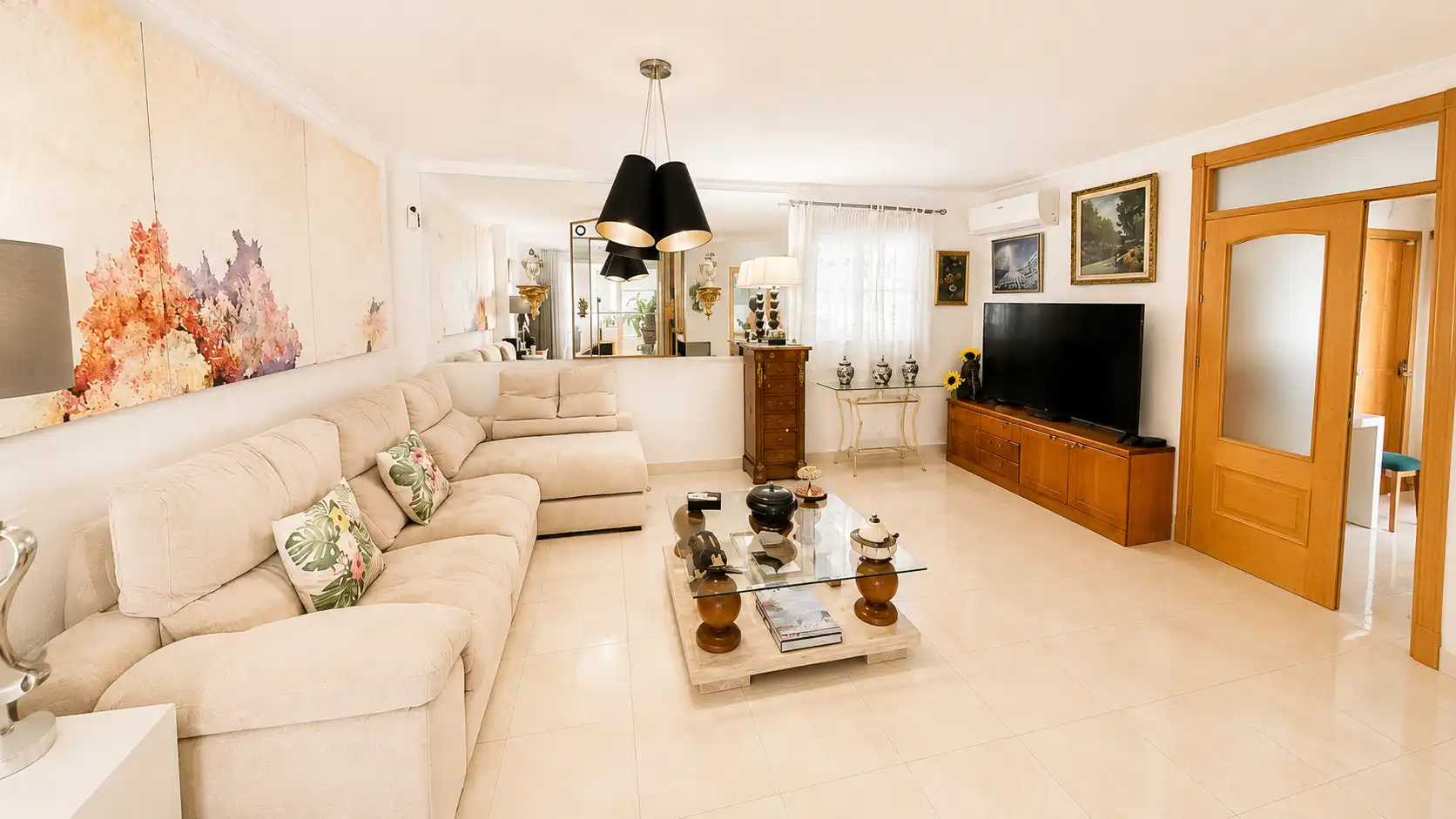 Sala d'estar de Àtic en venda en Vélez-Málaga amb Aire condicionat, Terrassa i Traster