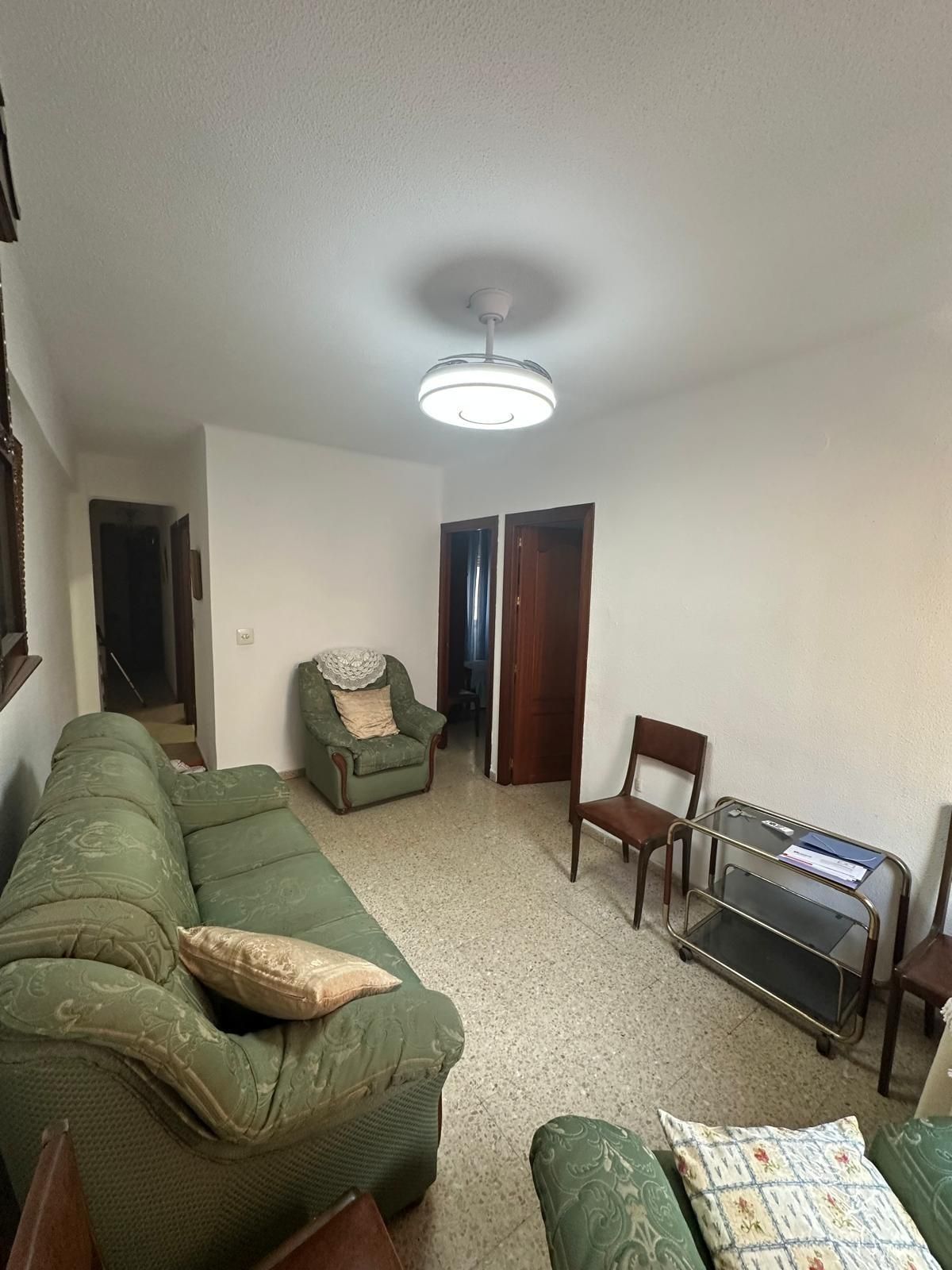 Living room of Flat for sale in Málaga Capital  with Air Conditioner