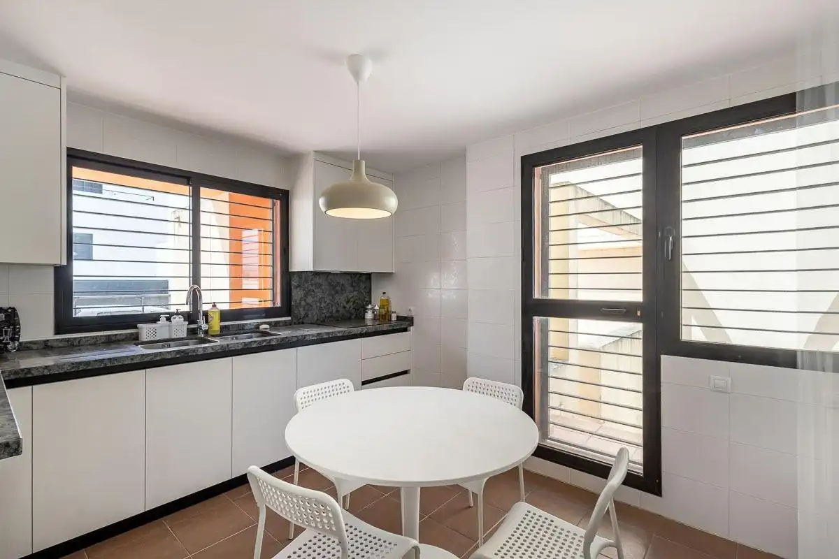 Cocina de Casa o chalet en venta en Albolote con Calefacción, Jardín privado y Terraza