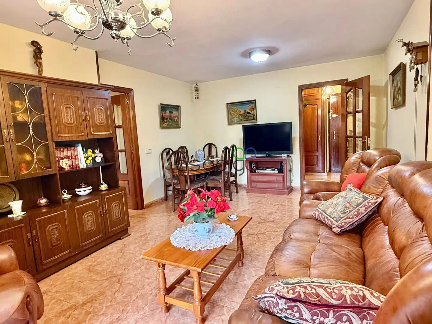 Living room of Flat for sale in Guadalajara  with Heating and Terrace