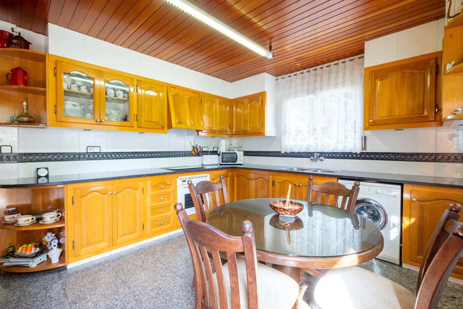 Kitchen of Houses for sale in Girona  with Heating, Terrace and Storage room