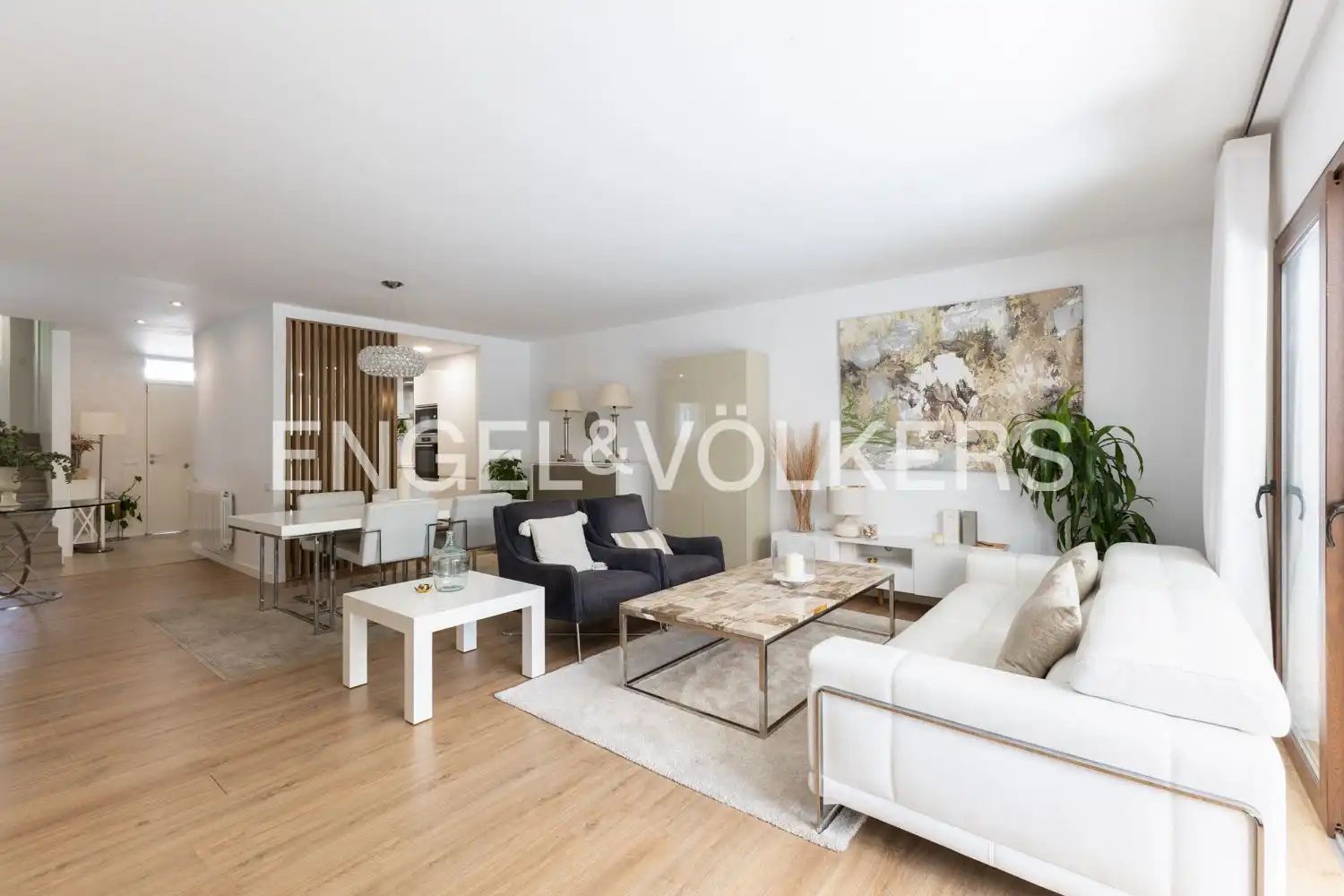 Living room of Houses for sale in Rocafort  with Air Conditioner, Heating and Private garden