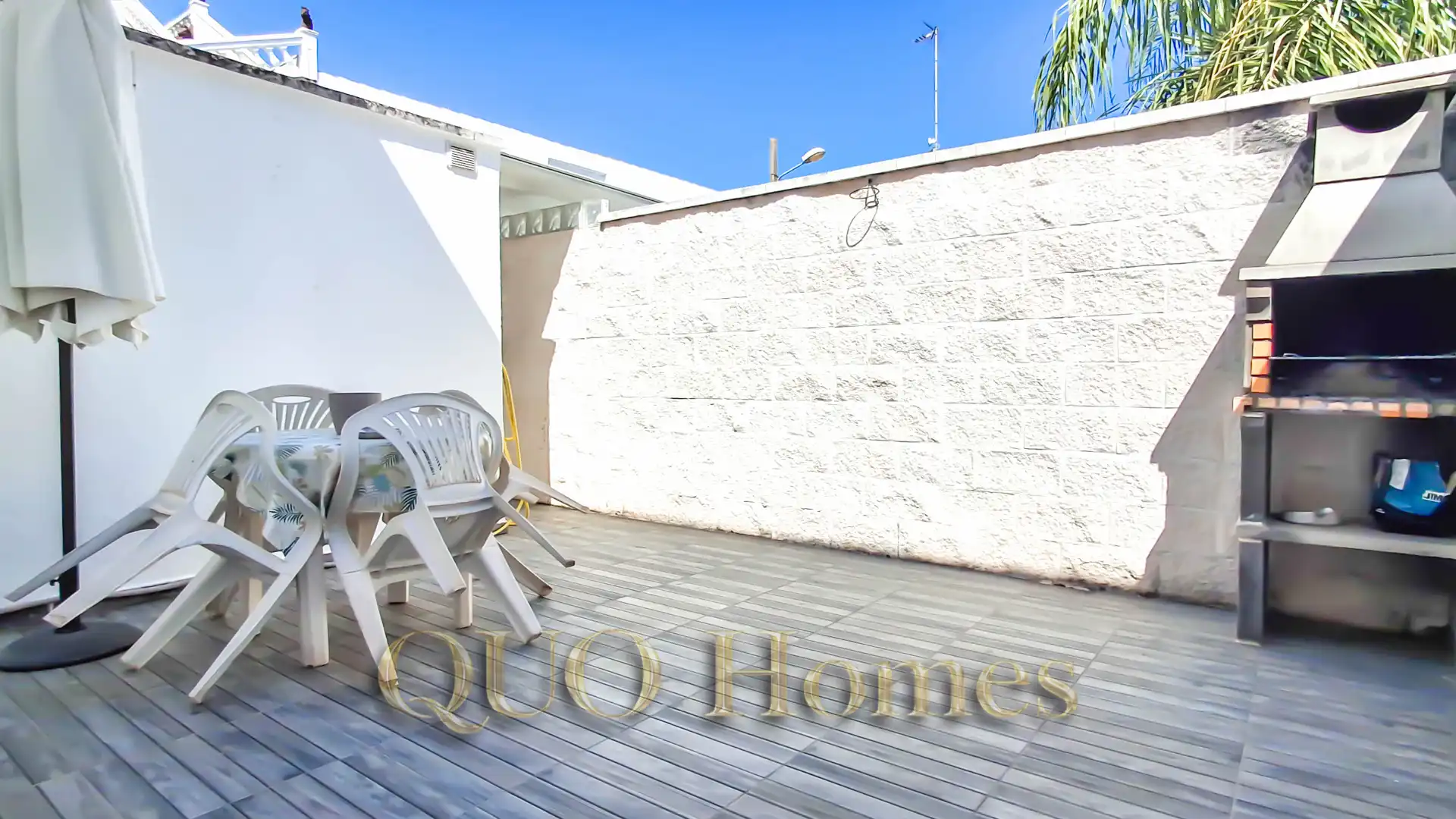 Terraza de Casa o chalet en venta en Jerez de la Frontera con Aire acondicionado, Jardín privado y Terraza