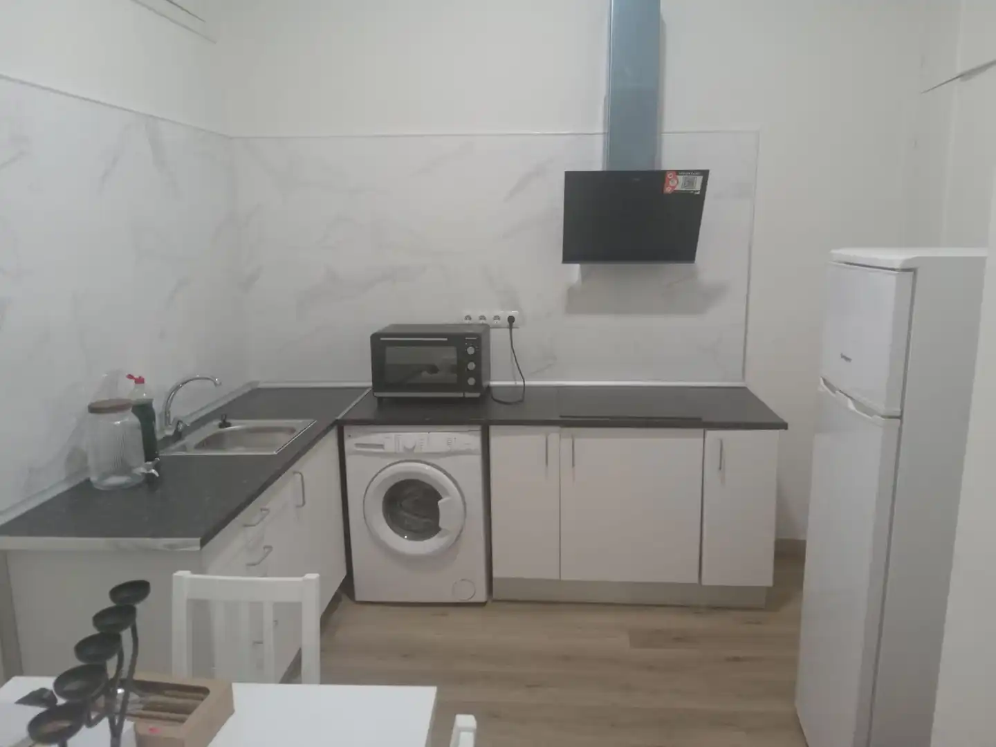 Cocina de Piso de alquiler en Málaga con Aire acondicionado y Amueblado