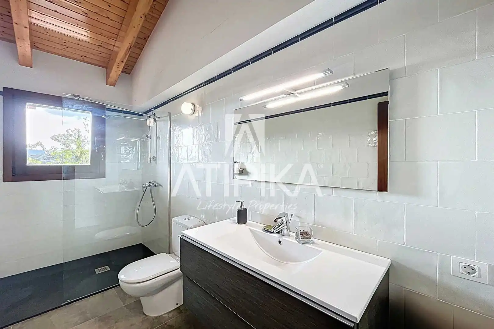 Baño de Casa o chalet en venta en Gallifa con Calefacción, Terraza y Trastero