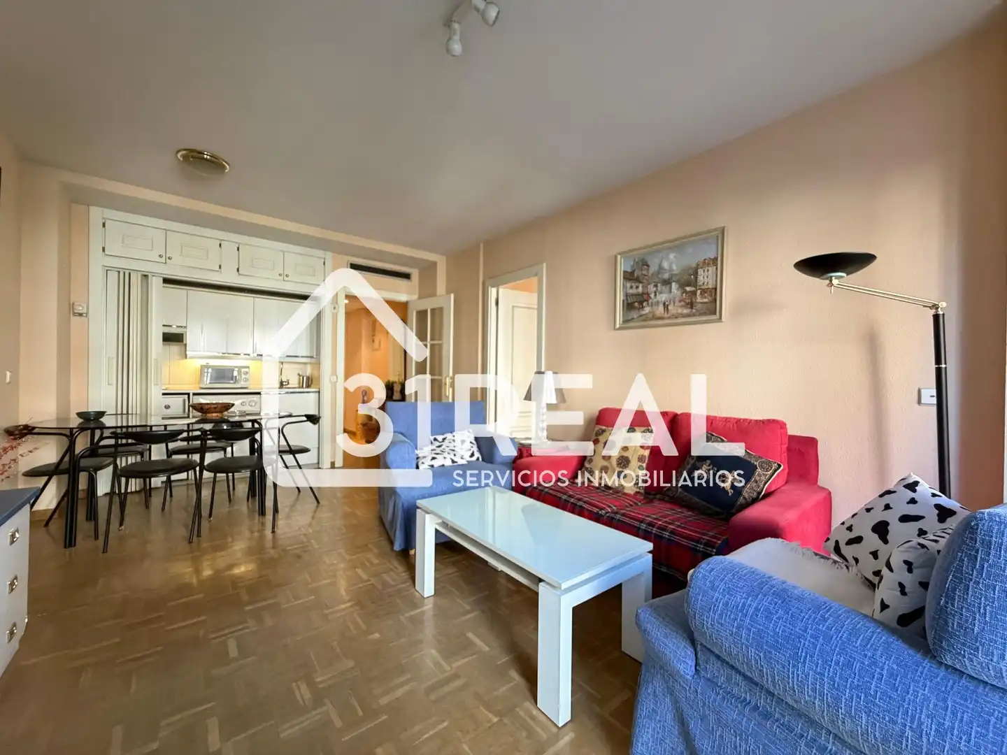 Sala de estar de Piso en venta en Madrid con Aire acondicionado, Calefacción y Jardín privado