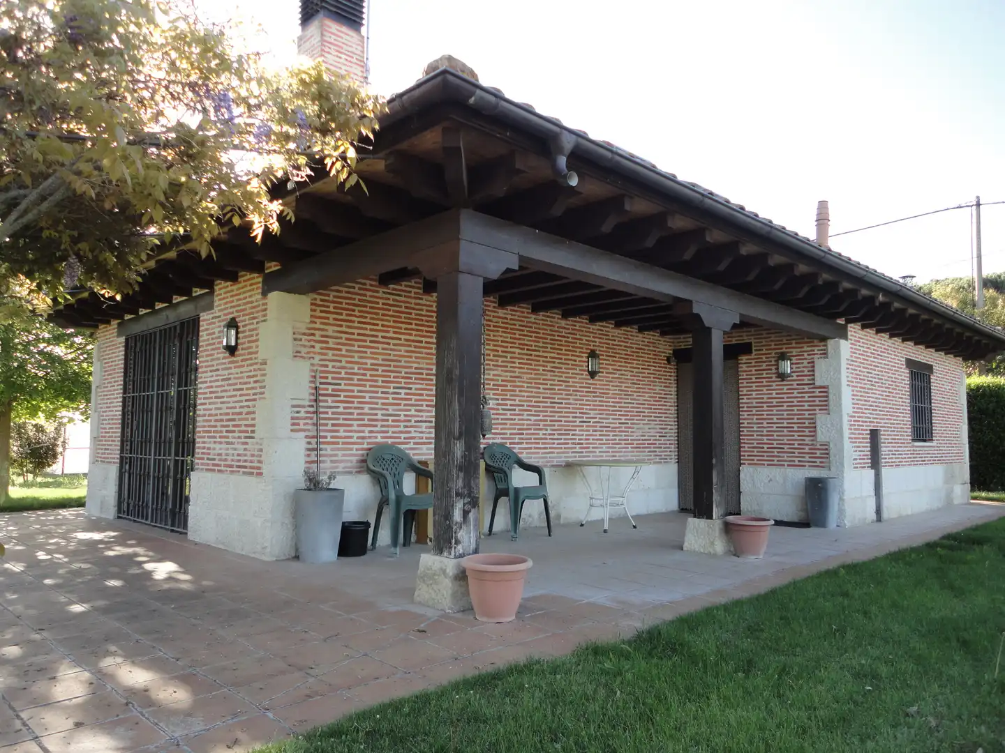Terraza de Casa o chalet en venta en Laguna de Duero con Calefacción, Jardín privado y Terraza
