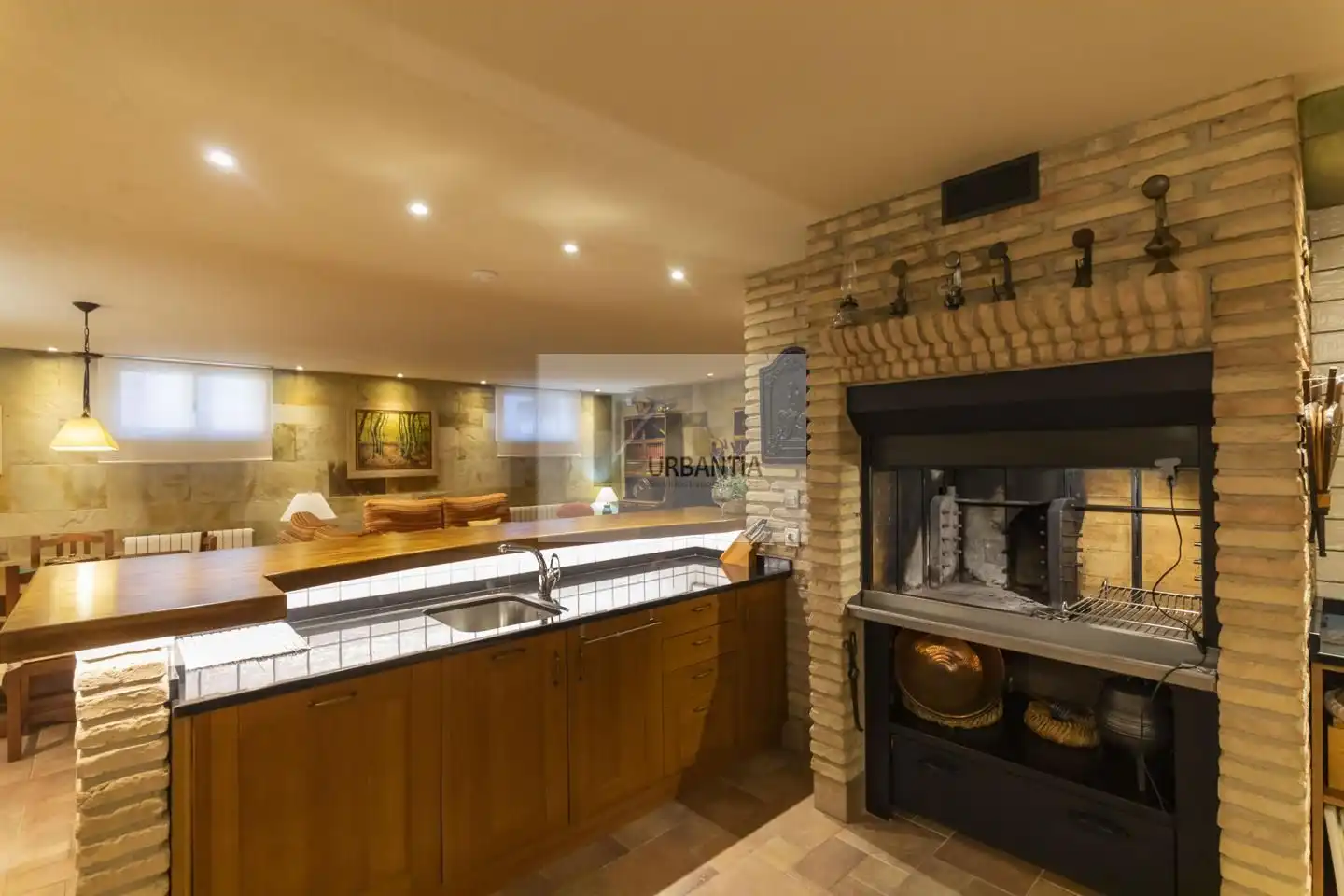 Cocina de Casa o chalet en venta en Cizur con Calefacción, Jardín privado y Parquet