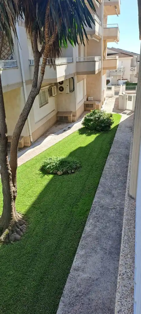 Terrasse von Wohnung zum Verkauf in La Ràpita mit Klimaanlage, Möbliert und Gemeinschaftspool
