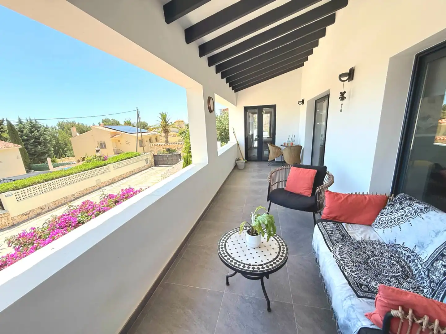 Terraza de Casa o chalet en venta en Calpe / Calp con Aire acondicionado y Piscina