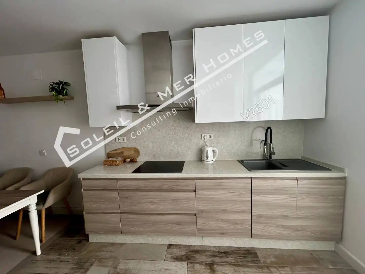 Cocina de Dúplex de alquiler en El Puerto de Santa María con Amueblado
