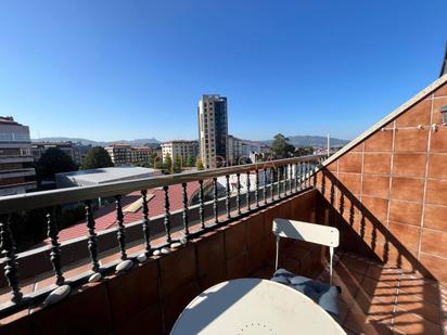 Terrace of Flat to rent in Vigo   with Heating, Parquet flooring and Terrace