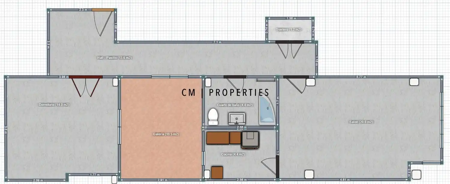 Wohnung zur Miete in Valencia, Valencia