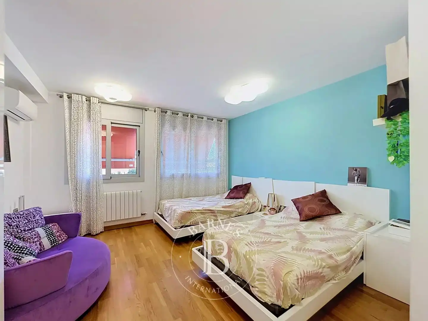 Schlafzimmer von Einfamilien-Reihenhaus zum Verkauf in Calella mit Klimaanlage, Heizung und Terrasse