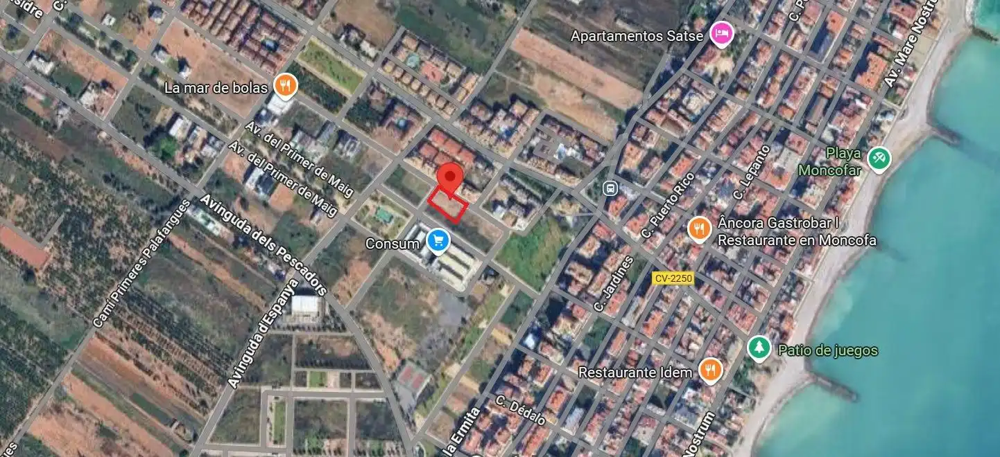Terrain résidentiel à vendre à Moncófar Pueblo