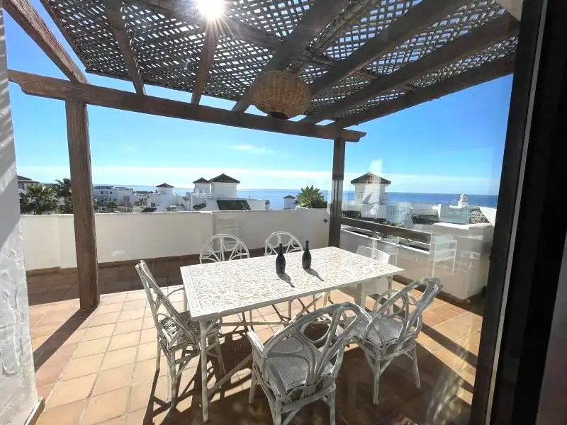 Terraza de Ático de alquiler en La Alcaidesa con Aire acondicionado, Calefacción y Terraza