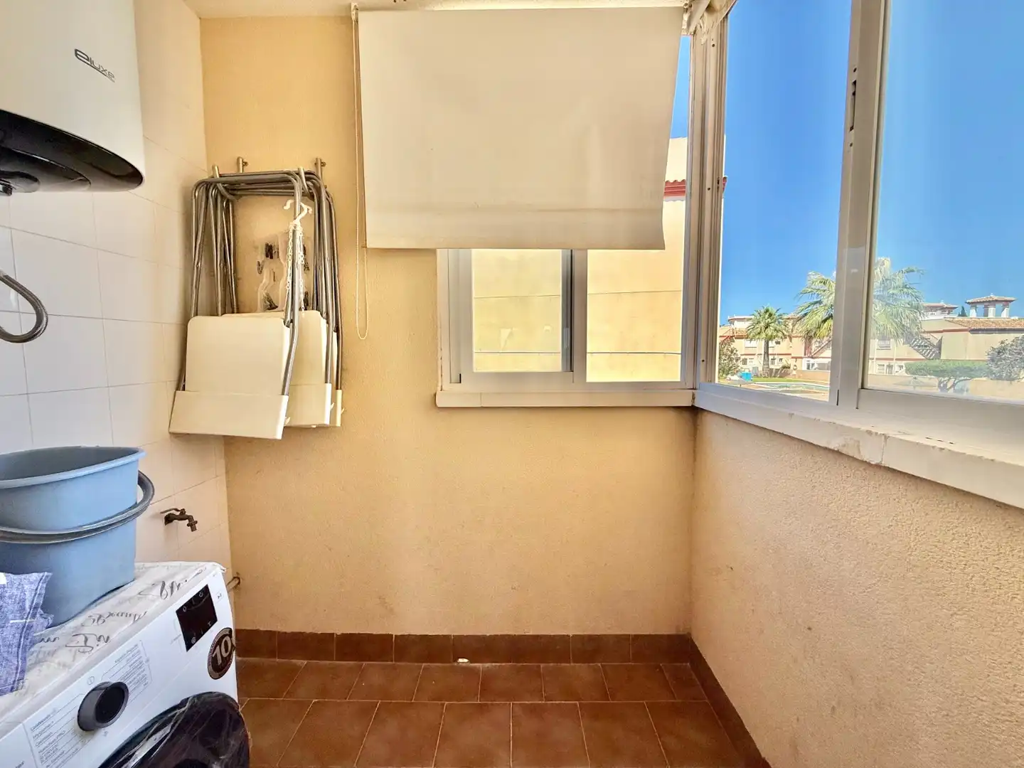 Balcony of Flat for sale in San Pedro del Pinatar  with Air Conditioner, Terrace and Swimming Pool