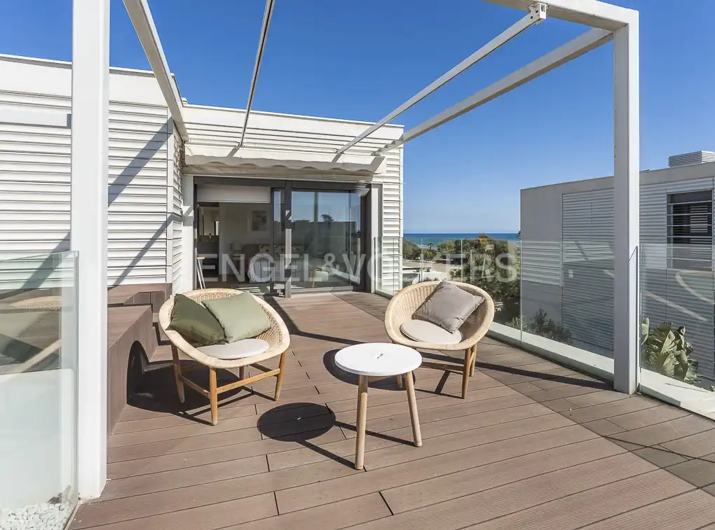 Terrace of Detached homes for sale in Gavà  with Air Conditioner, Heating and Private garden
