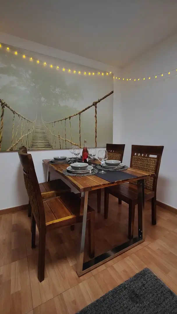 Esszimmer von Wohnung zur Miete in Gijón  mit Heizung und Möbliert