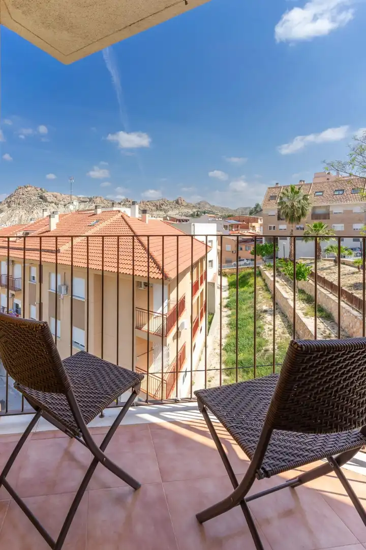 Terrasse von Wohnung zum Verkauf in Archena mit Klimaanlage, Heizung und Abstellraum