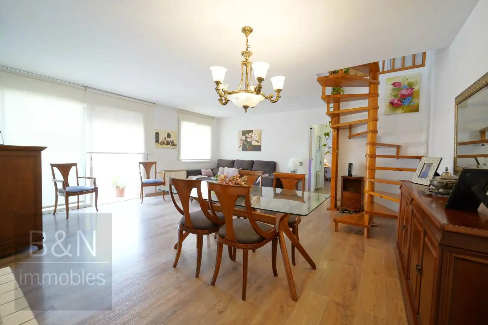 Sala d'estar de Dúplex en venda en Terrassa amb Aire condicionat, Calefacció i Terrassa