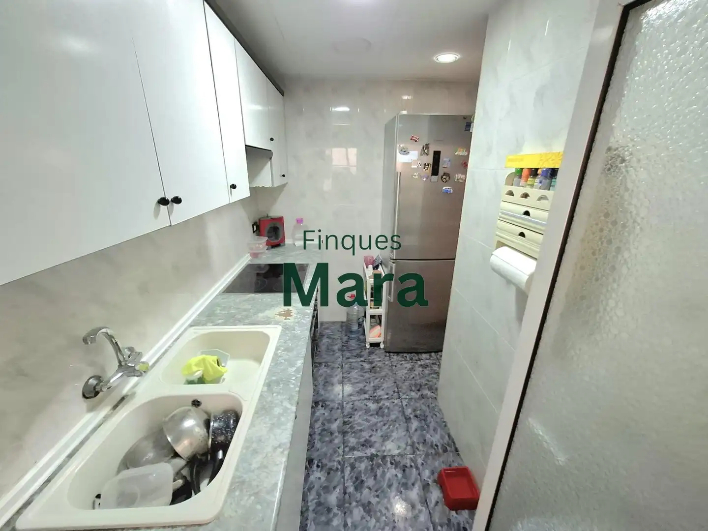 Cocina de Piso en venta en Sant Boi de Llobregat con Aire acondicionado, Parquet y Balcón