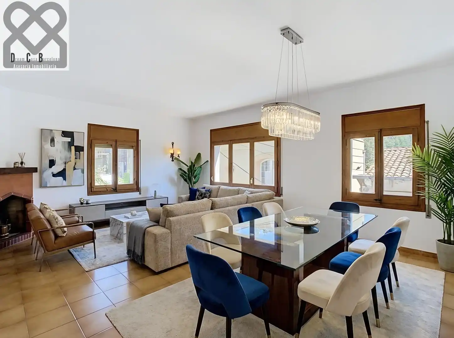 Comedor de Casa o chalet en venta en Corbera de Llobregat con Calefacción, Jardín privado y Terraza