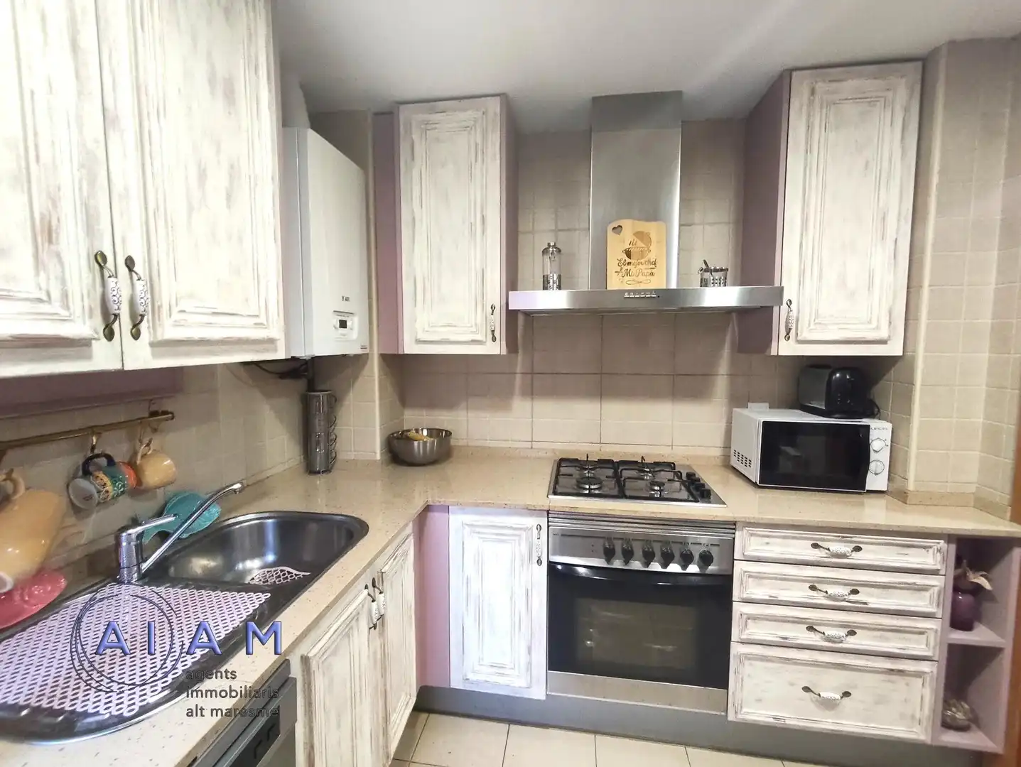 Kitchen of Flat for sale in Tordera  with Air Conditioner and Heating