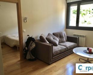 Living room of Flat to rent in Huarte / Uharte  with Heating, Parquet flooring and Terrace