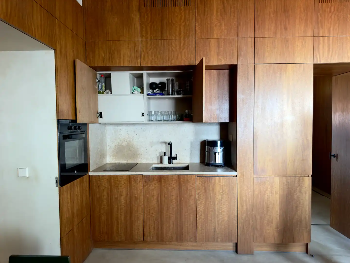 Cocina de Piso de alquiler en Madrid con Aire acondicionado, Calefacción y Amueblado