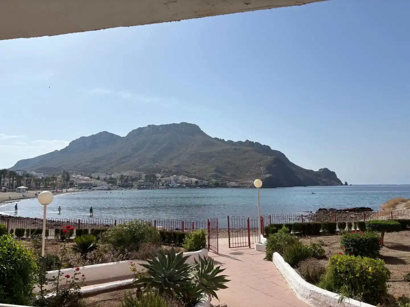 Außenansicht von Erdgeschoss zur Miete in Águilas mit Klimaanlage und Möbliert
