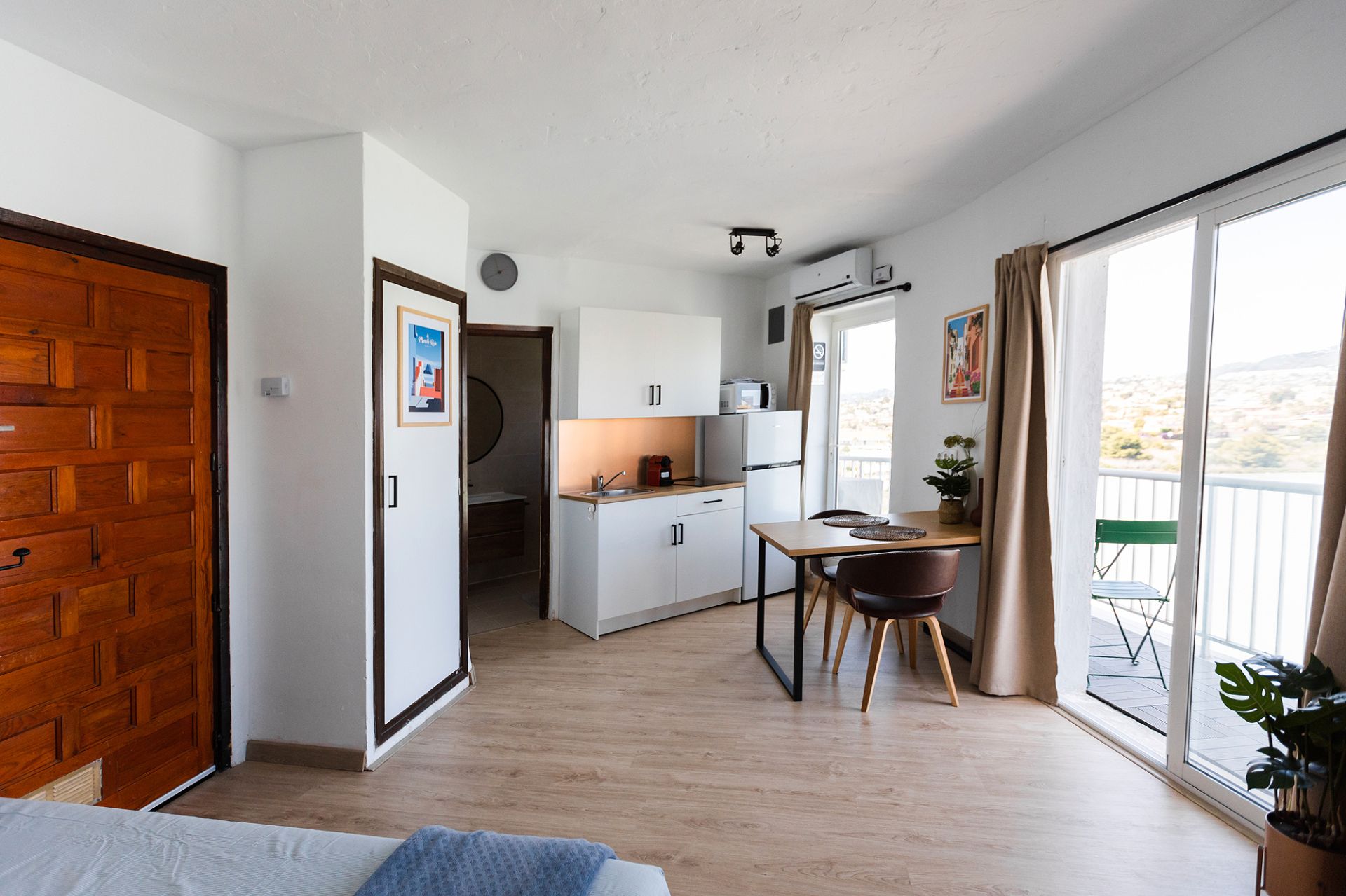 Bedroom of Apartment for sale in Calpe / Calp  with Air Conditioner, Terrace and Washing machine