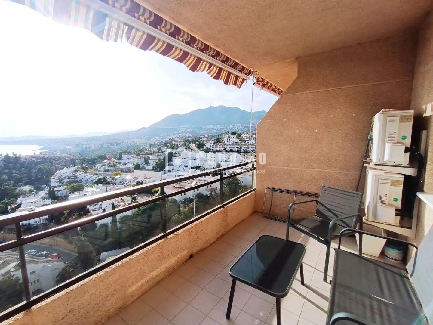 Exterior view of Flat for rent in Benalmádena  with Air Conditioner, Private garden and Terrace