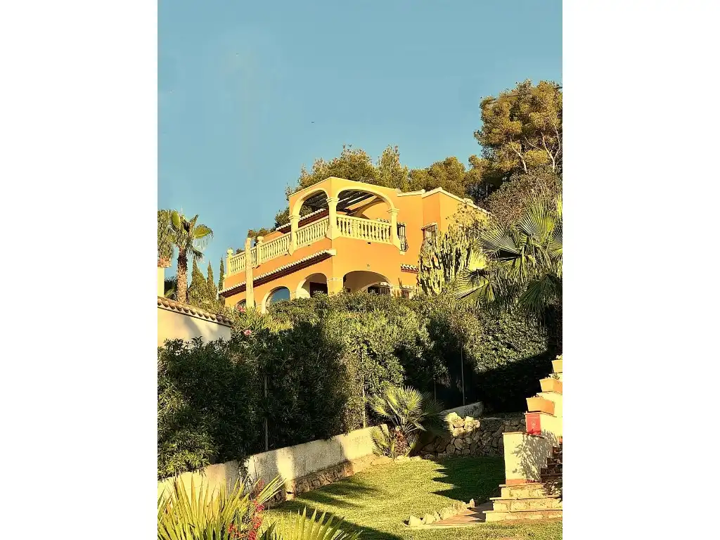 Exterior view of Houses for sale in Jávea / Xàbia  with Air Conditioner, Heating and Private garden