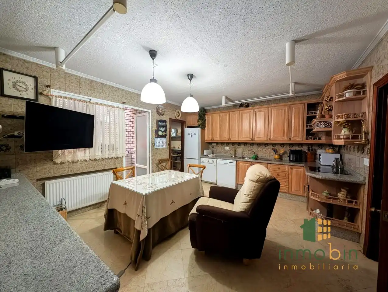 Küche von Maisonette zum Verkauf in Don Benito mit Balkon