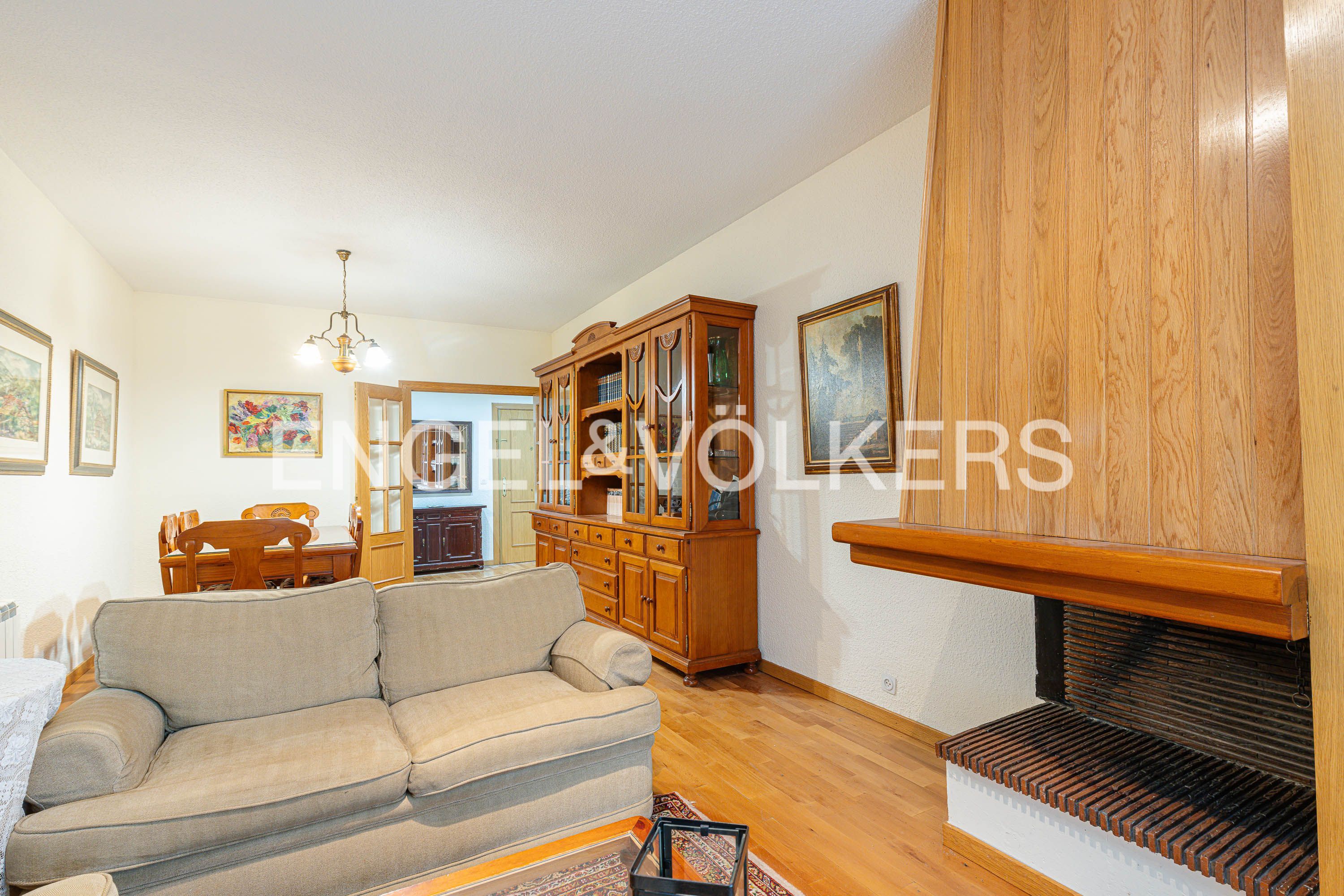 Sala d'estar de Apartament en venda en Guadarrama amb Calefacció