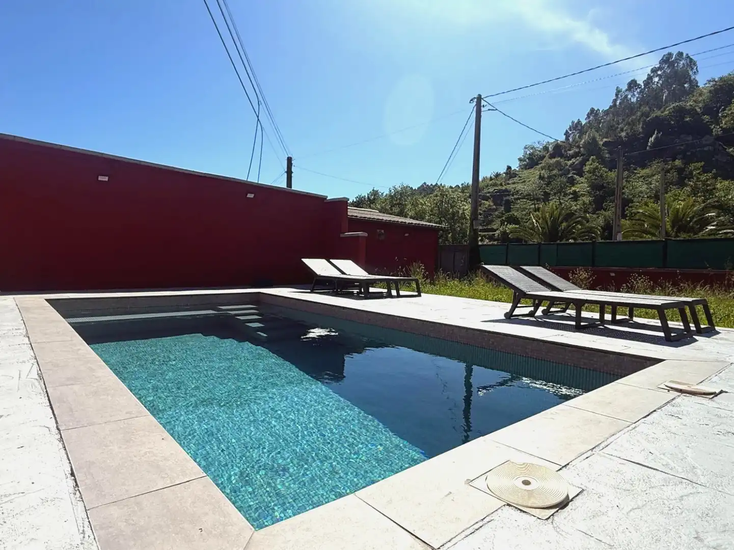 Piscina de Casa o chalet en venta en Castrillón con Calefacción, Jardín privado y Piscina