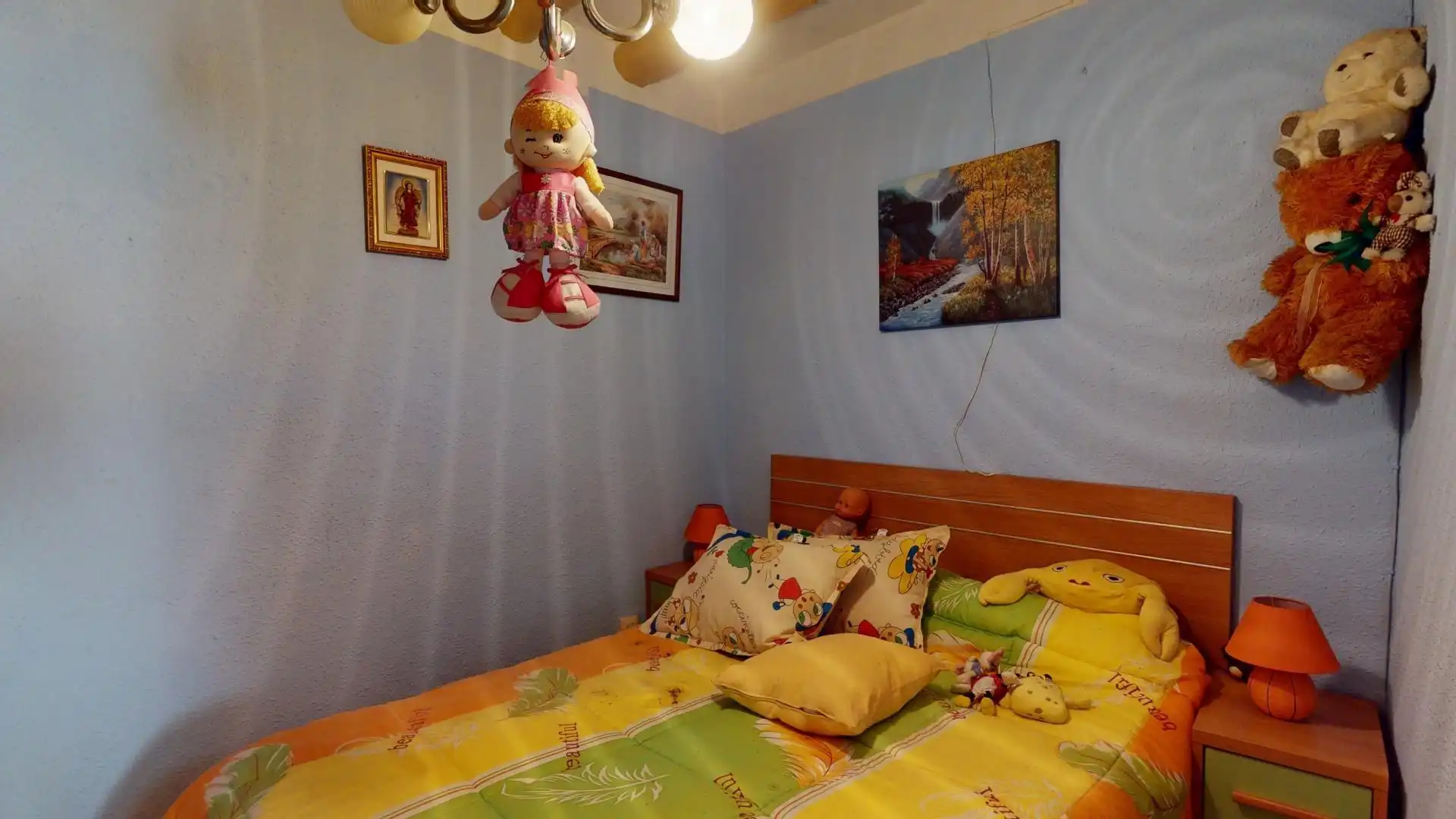 Habitación de Finca rústica en venta en Lumpiaque con Calefacción, Terraza y Amueblado