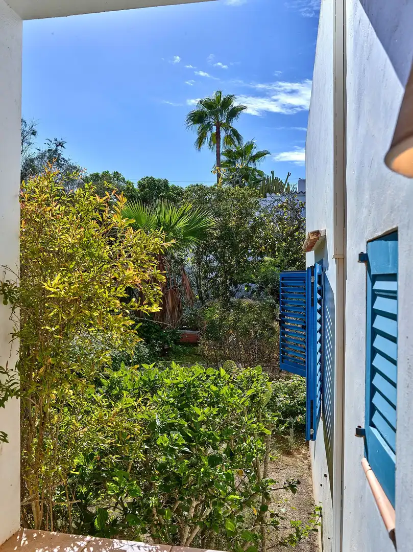 Garden of Houses for sale in Sant Josep de sa Talaia  with Air Conditioner, Heating and Private garden