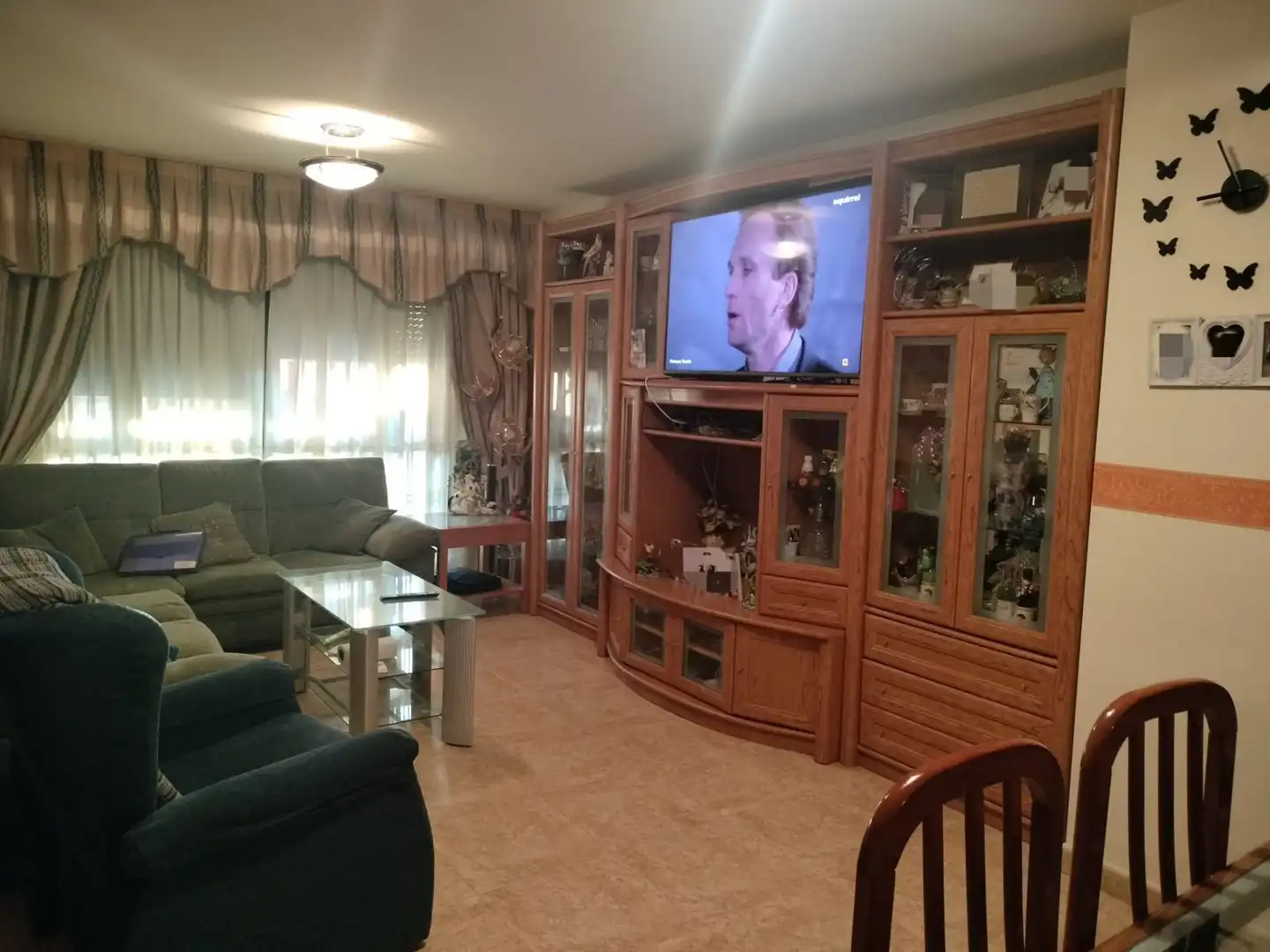 Sala d'estar de Casa adosada en venda en Argamasilla de Calatrava amb Aire condicionat, Calefacció i Terrassa