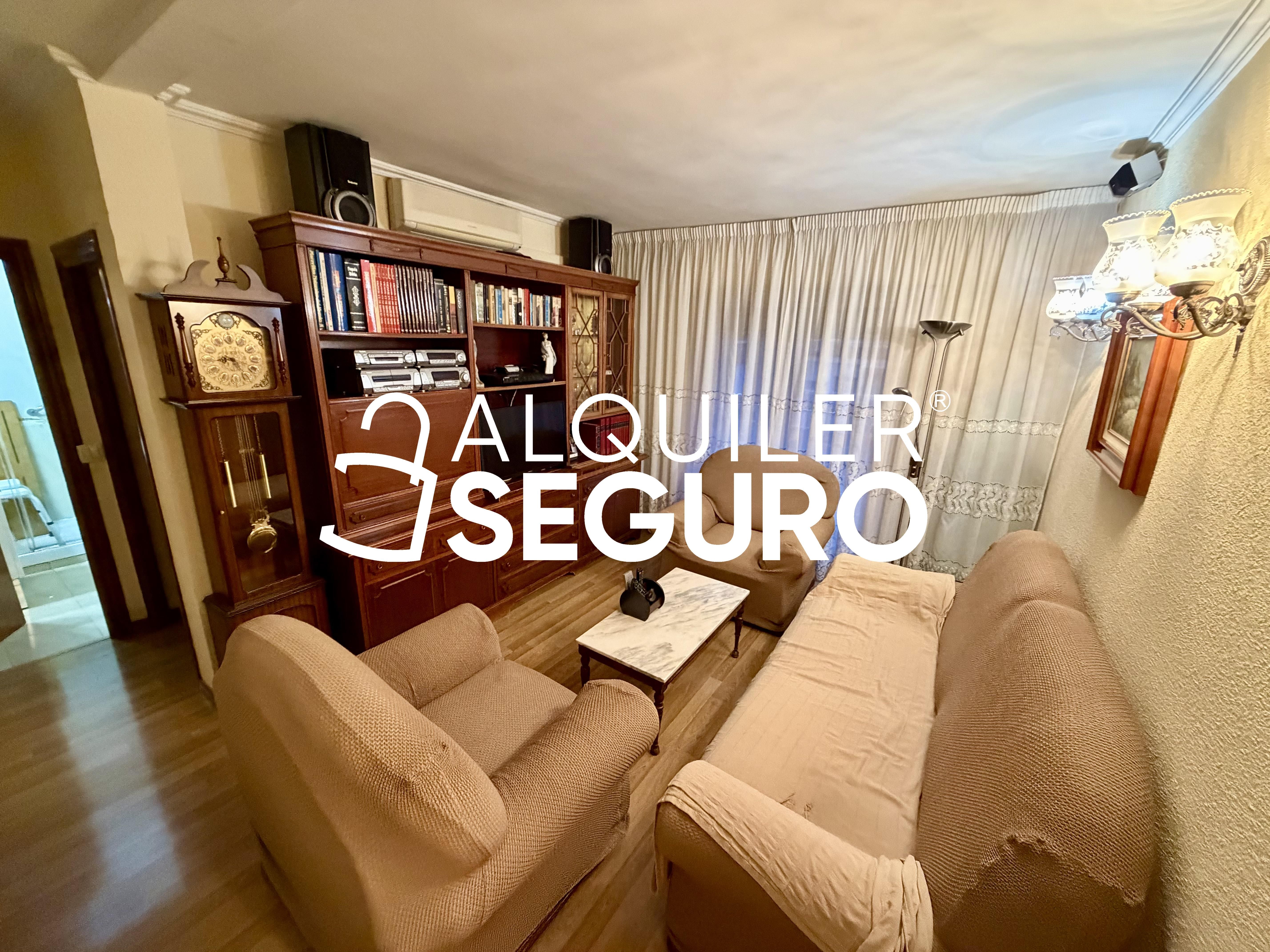 Living room of Flat to rent in Getafe  with Air Conditioner, Heating and Terrace