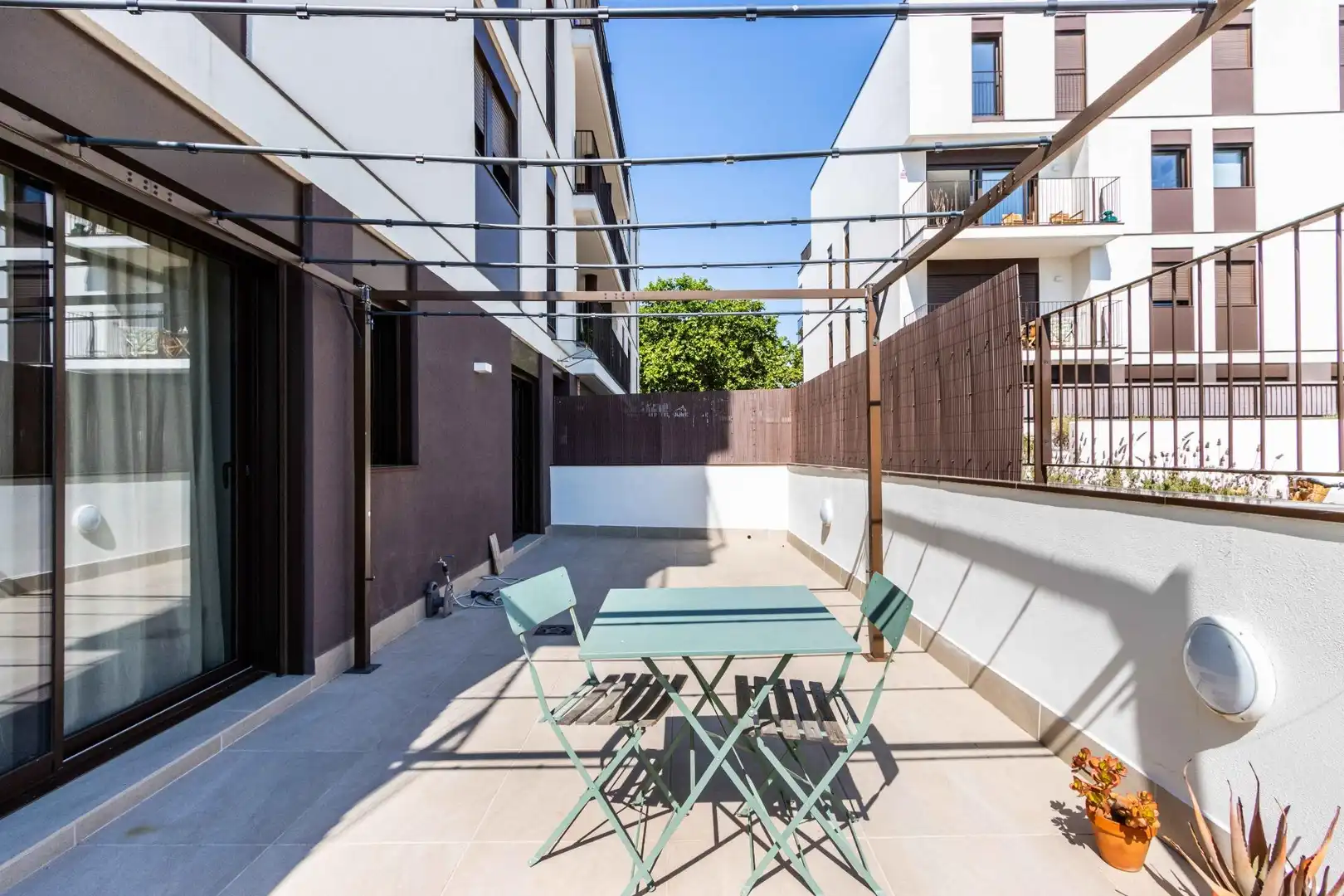 Terrace of Flat for sale in Sabadell  with Heating, Terrace and Community pool