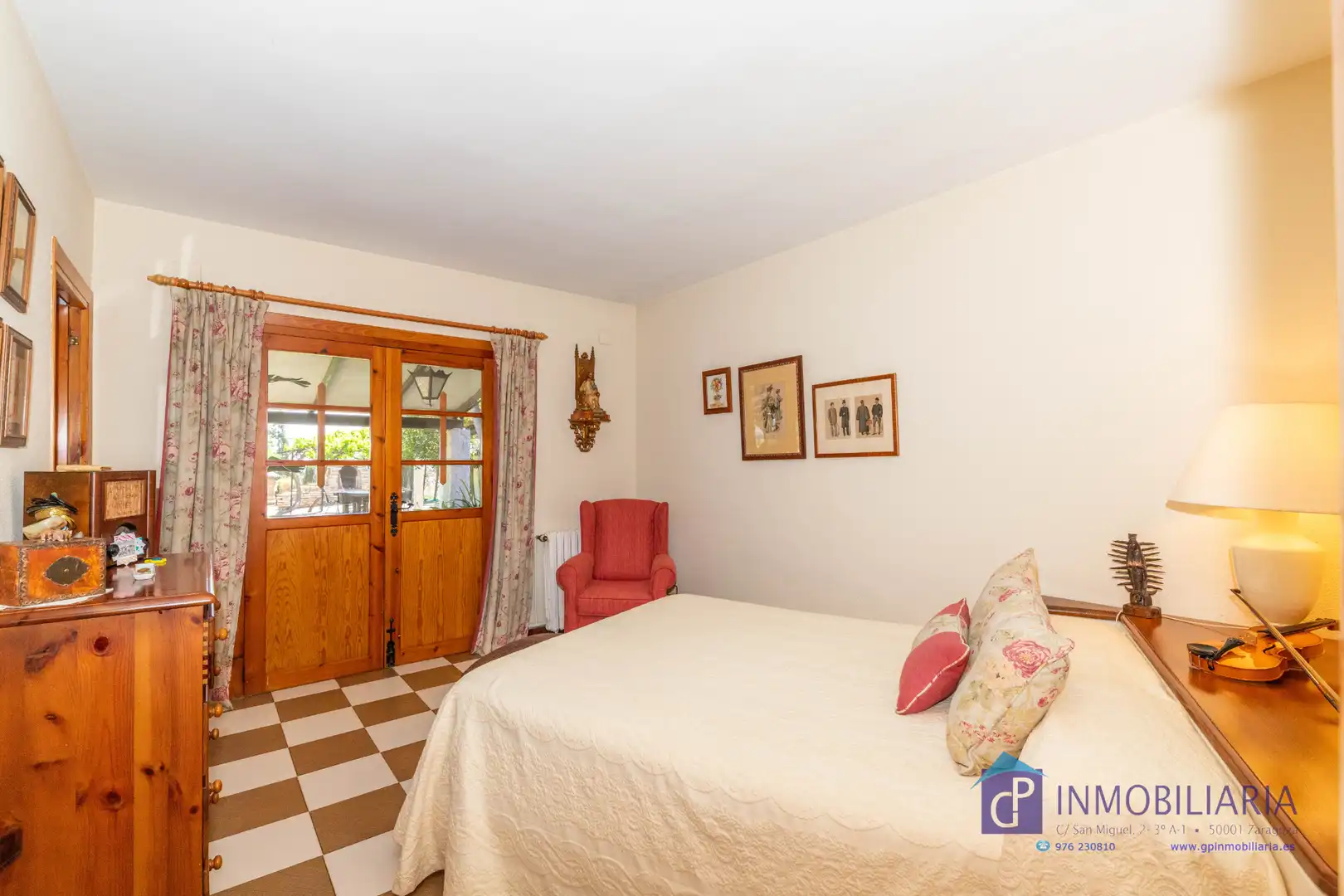 Habitación de Casa o chalet en venta en Quinto con Aire acondicionado, Calefacción y Jardín privado