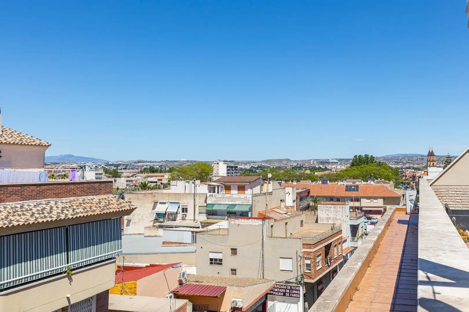 Vista exterior de Àtic en venda en Murcia amb Aire condicionat, Terrassa i Traster