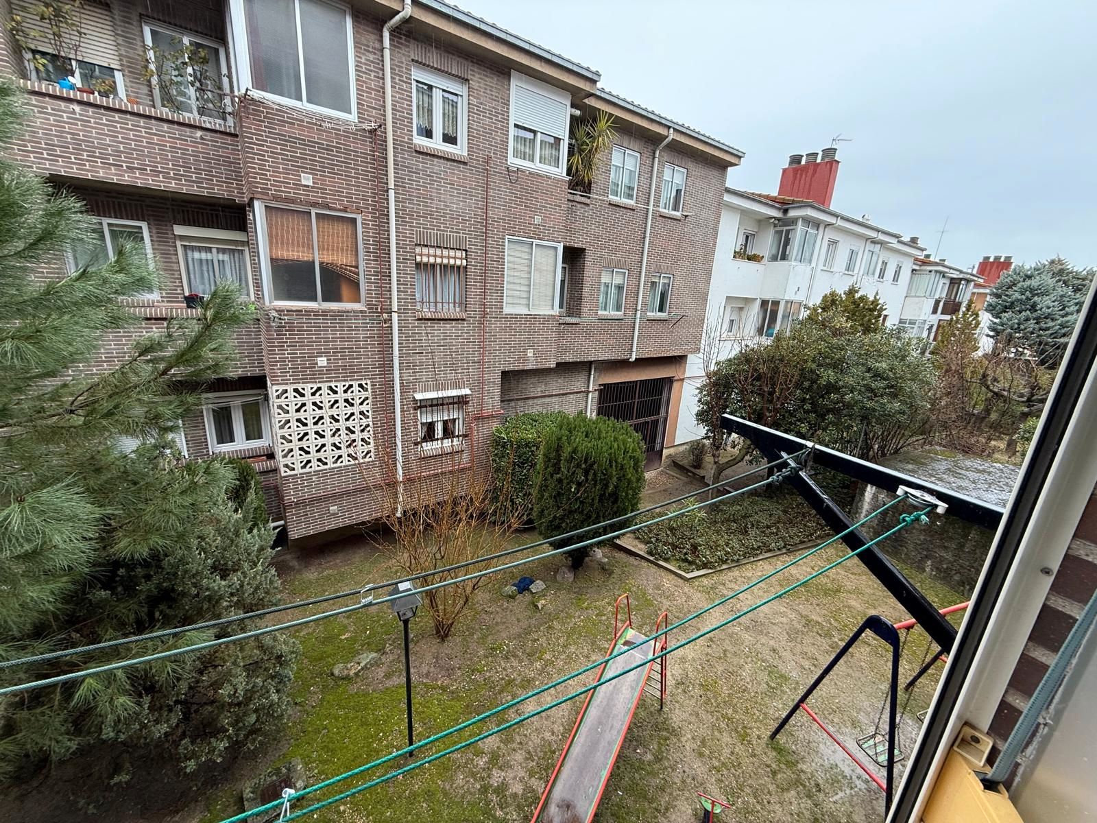 Exterior view of Flat for sale in El Escorial  with Heating, Furnished and Balcony