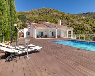 Exterior view of House or chalet for sale in Mijas  with Air Conditioner and Swimming Pool