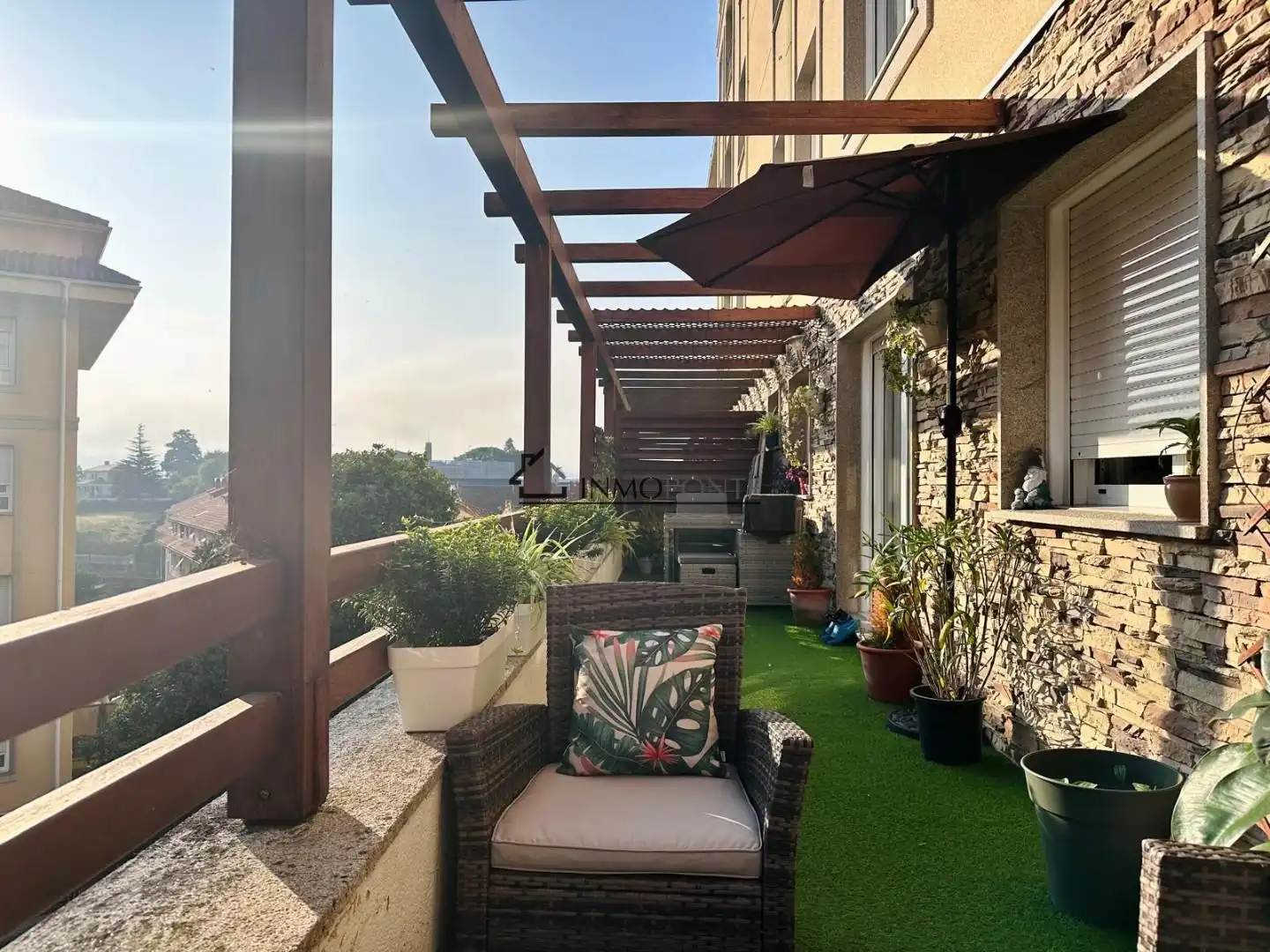 Terraza de Piso en venta en Poio con Calefacción, Terraza y Trastero